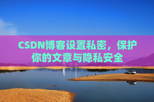 CSDN博客设置私密，保护你的文章与隐私安全