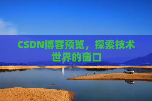 CSDN博客预览，探索技术世界的窗口